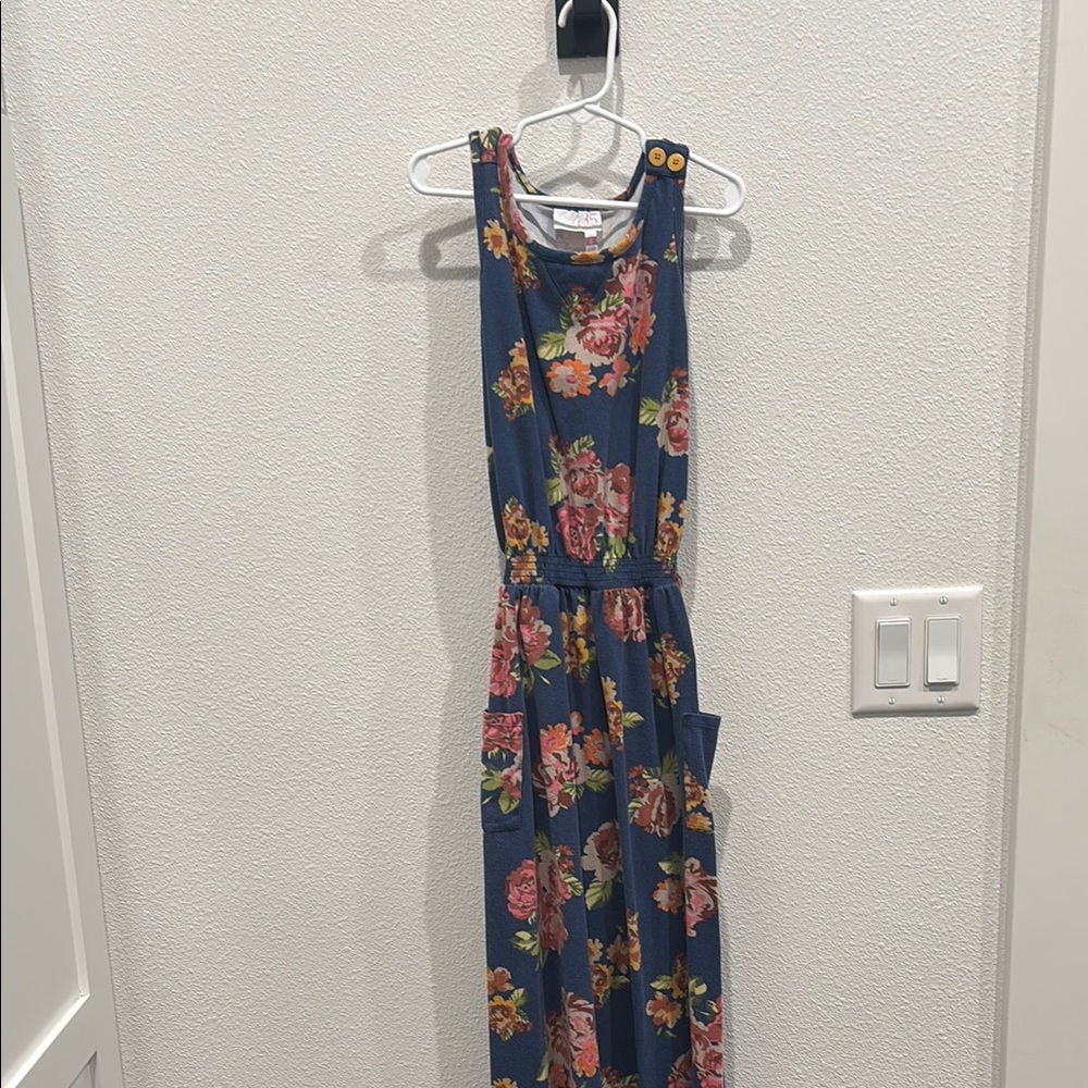 Matilda Jane Blue Floral Kids Dress
